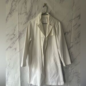 VINTAGE 90S LIZ CLAIBORNE OFF WHITE JACKET WOMENS LARGE MADE IN THAILAND